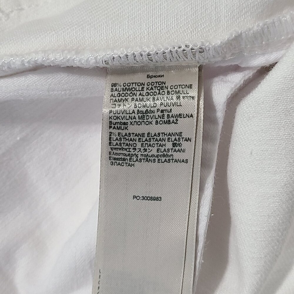 7 For All Mankind White Low Rise Flare Denim Womens Size 29 Jeans - Picture 7 of 9